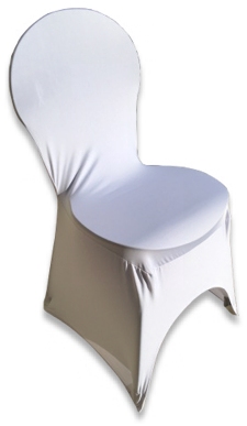 housse de chaise blanche extensible